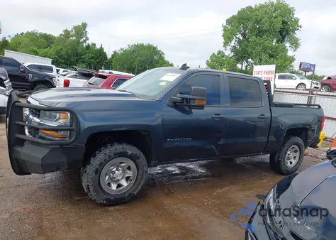 2017 Chevrolet Silverado 1500 Wt z USA, uszkodzony, nr VIN 3GCUKNEC8HG404683